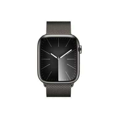 APPLE Watch Series 9 GPS + Cellular 45mm Graphite Stainless Steel Case with Graphite Milanese Loop
