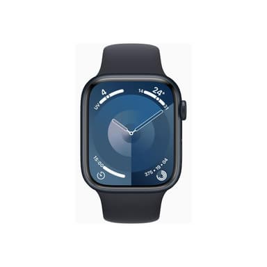 APPLE Watch Series 9 GPS + Cellular 45mm Midnight Aluminium Case with Midnight Sport Band - M/L
