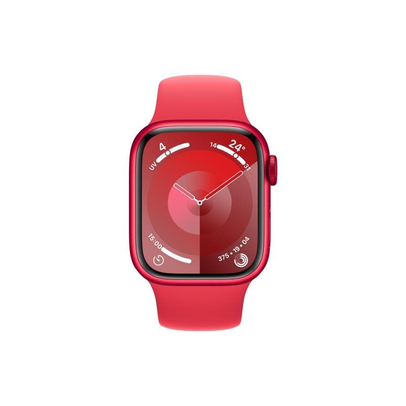 APPLE Watch Series 9 GPS + Cellular 41mm (PRODUCT)RED Aluminium Case with (PRODUCT)RED Sport Band -