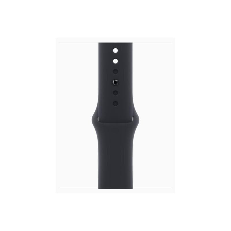 APPLE Watch Series 9 GPS + Cellular 41mm Graphite Stainless Steel Case with Midnight Sport Band - S/