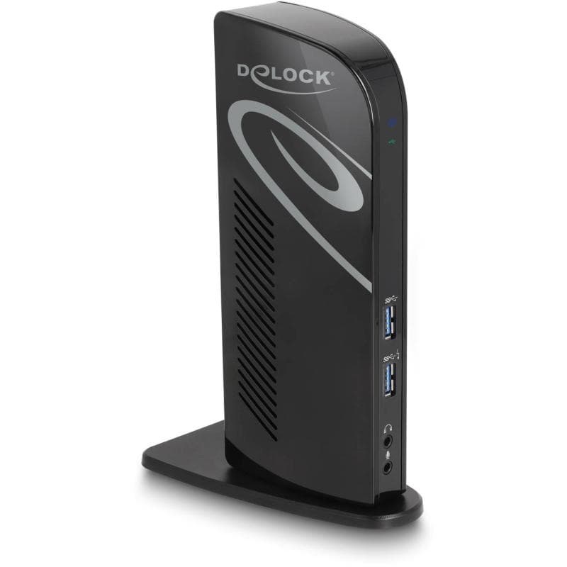 DELOCK USB Dockingstation Dual DisplayPort 4K / USB 3.2
