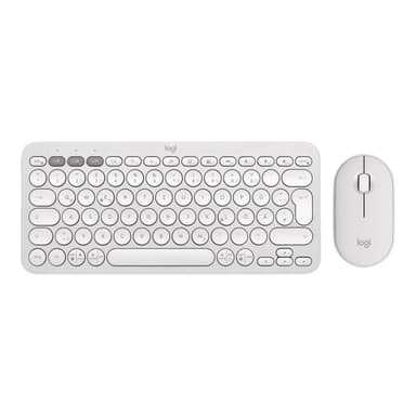 LOGITECH Pebble 2 Combo TONAL WHITE DE