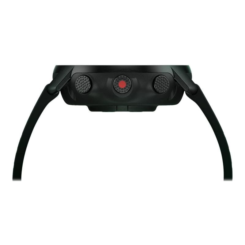 POLAR Grit X Pro - Titan - Sportuhr mit Band - perforated leather - grau - Bandgröße: M/L - Anzeige