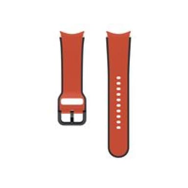 SAMSUNG ET-STR90 - Uhrarmband für Smartwatch - Größe S/M - Rot - für Galaxy Watch4, Watch5