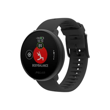 POLAR Ignite 2 - Schwarz und Perlmutt - Sportuhr mit Band - Silikon - schwarz - Bandgröße: S/L - Blu