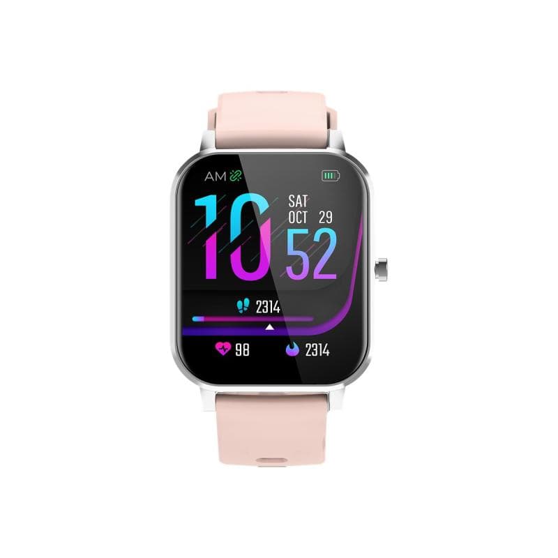 DENVER SW-181 - Intelligente Uhr mit Band - Rose - Anzeige 4,3 cm (1.7″) - Bluetooth (116111000400)