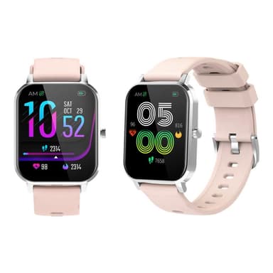 DENVER SW-181 - Intelligente Uhr mit Band - Rose - Anzeige 4,3 cm (1.7″) - Bluetooth (116111000400)