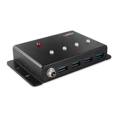 LINDY 4 Port USB 3.0 Metall Hub