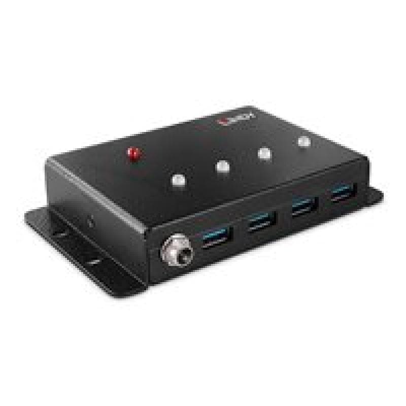 LINDY 4 Port USB 3.0 Metall Hub