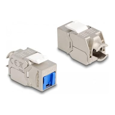 DELOCK Keystonemodul RJ45 Buchse zu LSA Cat.6A