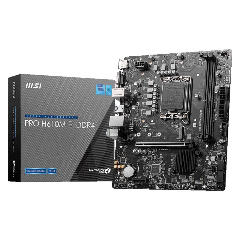 MSI PRO H610M-E DDR4 S1700