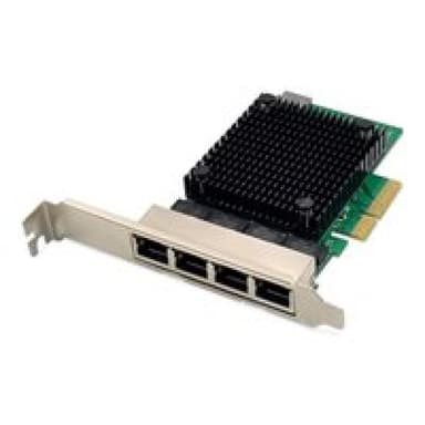 DIGITUS Netzwerkkarte 4Port RJ45 RTL8125B 2,5GBits ServerNIC