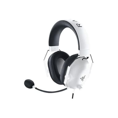 RAZER BlackShark V2 X Gaming Headset, Weiß (kabelgebunden, 3,5-Klinkenanschluss, ohrumschließend, St