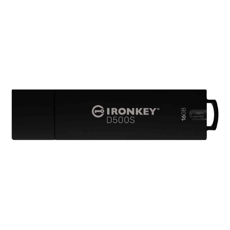 KINGSTON 16 GB IronKey D500S verschlüsselter USB-Stick USB-A 3.2 Gen1 Standard