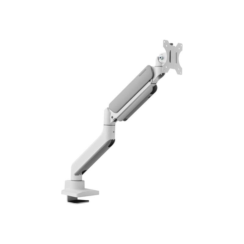 NEOMOUNTS vollbewegliche Tischhalterung für 17-49″ Curved Ultra Wide Bildschirme - Weiß