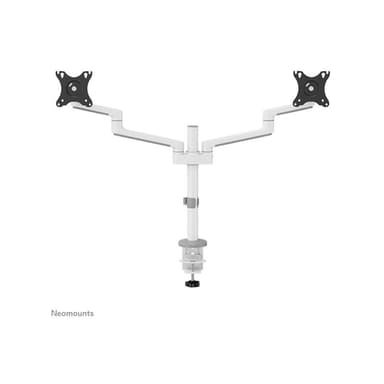 NEOMOUNTS Full-Motion-Tischhalterung für 17-27″ Bildschirme - Weiß