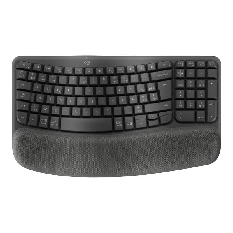 LOGITECH WAVE KEYSERGONOMIC KB GRAPHITE