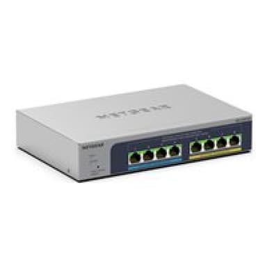 NETGEAR MS108TUP - 1 year Insight Managed 8PT MG 4x U60 POE++ , 4x PoE+ Ports, 230W PoE Budget