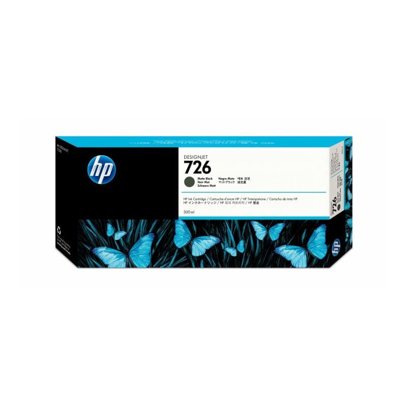 HP 726 mattschwarz Tintenpatrone