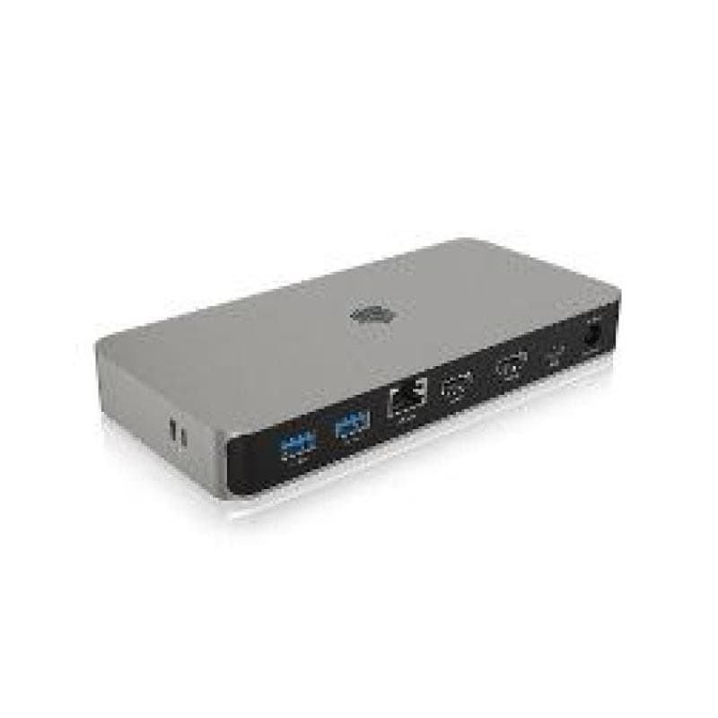 RAIDSONIC Dockingstation IcyBox USB Type-C mit zweifacher Videoausgabe retail