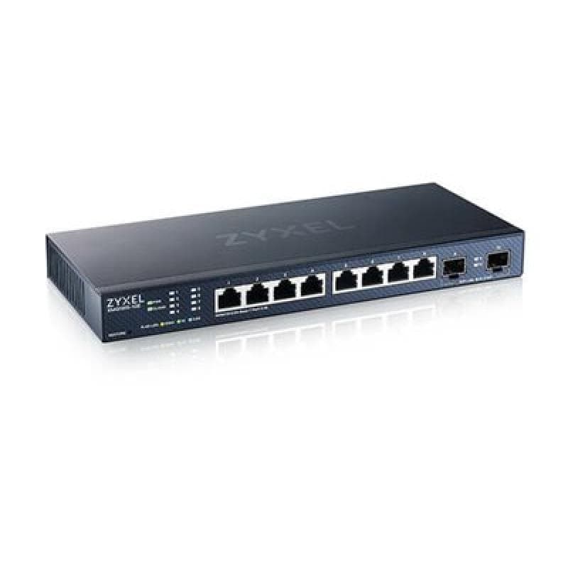 ZYXEL 8-Port 2.5GbE, 2 SFP+ Smart Switch, NebulaFlex  (Webmanaged und Cloudmanaged nutzbar)