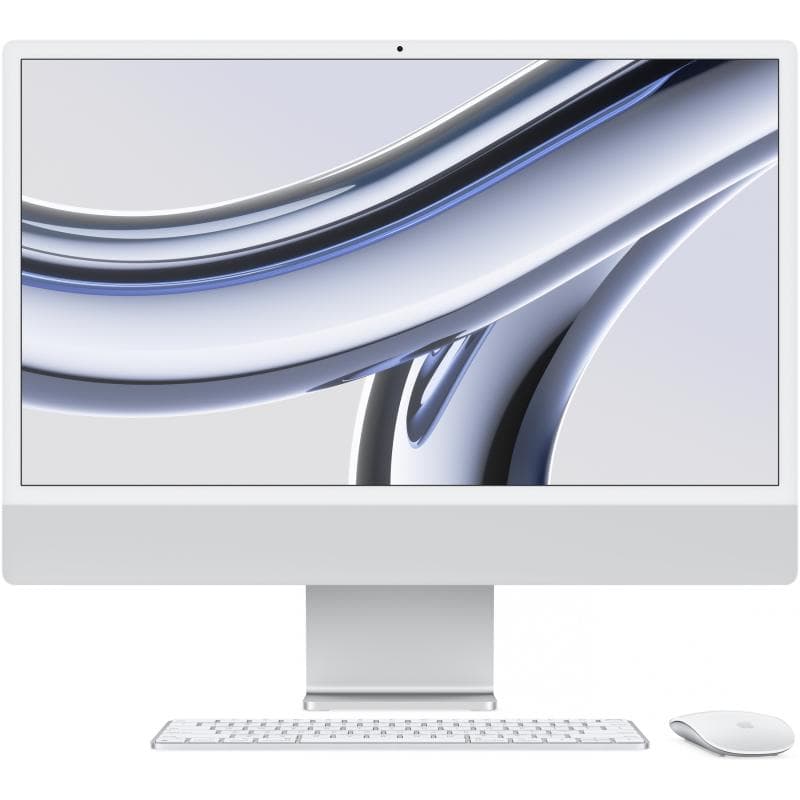 APPLE iMac Silber 61cm (24") Apple M3 8GB 256GB MacOS