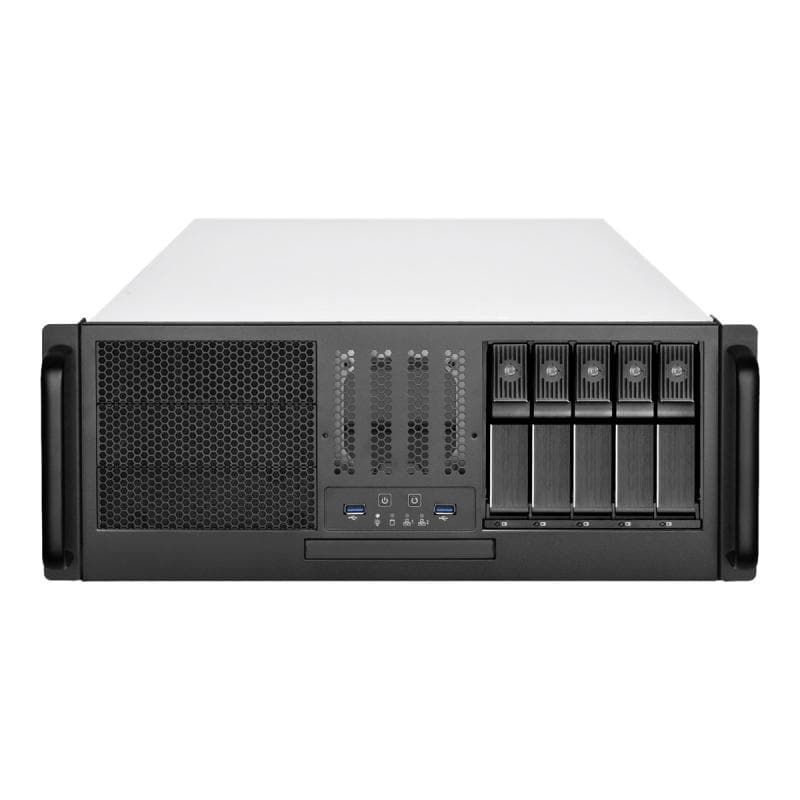 SILVERSTONE SST-RM41-H08 - 4U Rackmount Server