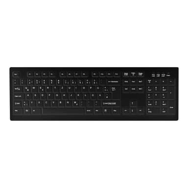 CHERRY Hygiene Desktop Keyboard Sealed - Corded - QWERTY - Black