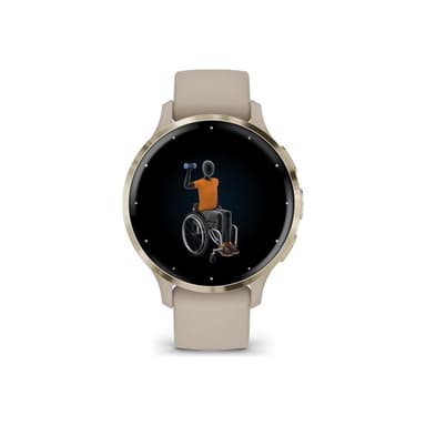 GARMIN Venu 3S -41mm - French-Gray/Softgold