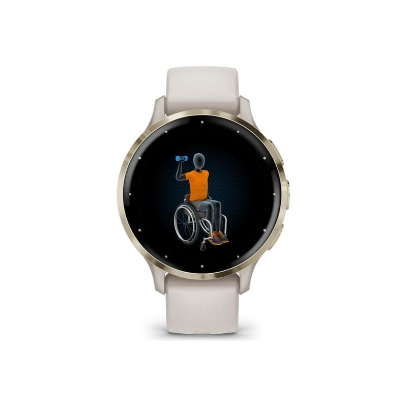 GARMIN Venu 3S -41mm - Elfenbeim/softgolf