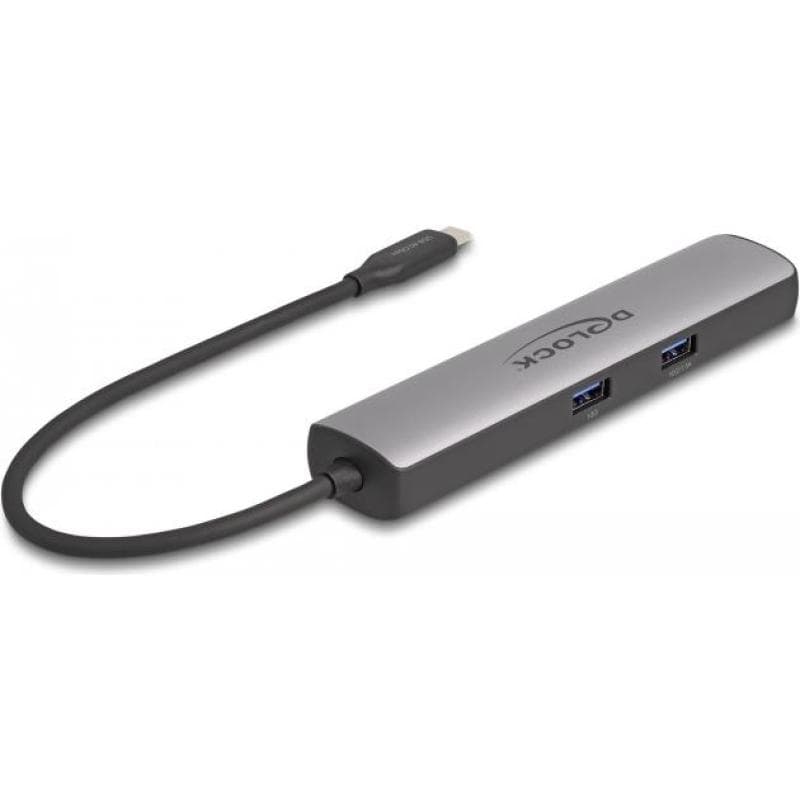 DELOCK USB 40 Gbps USB-C Dockingstation 8K - HDMI USB 10Gbps