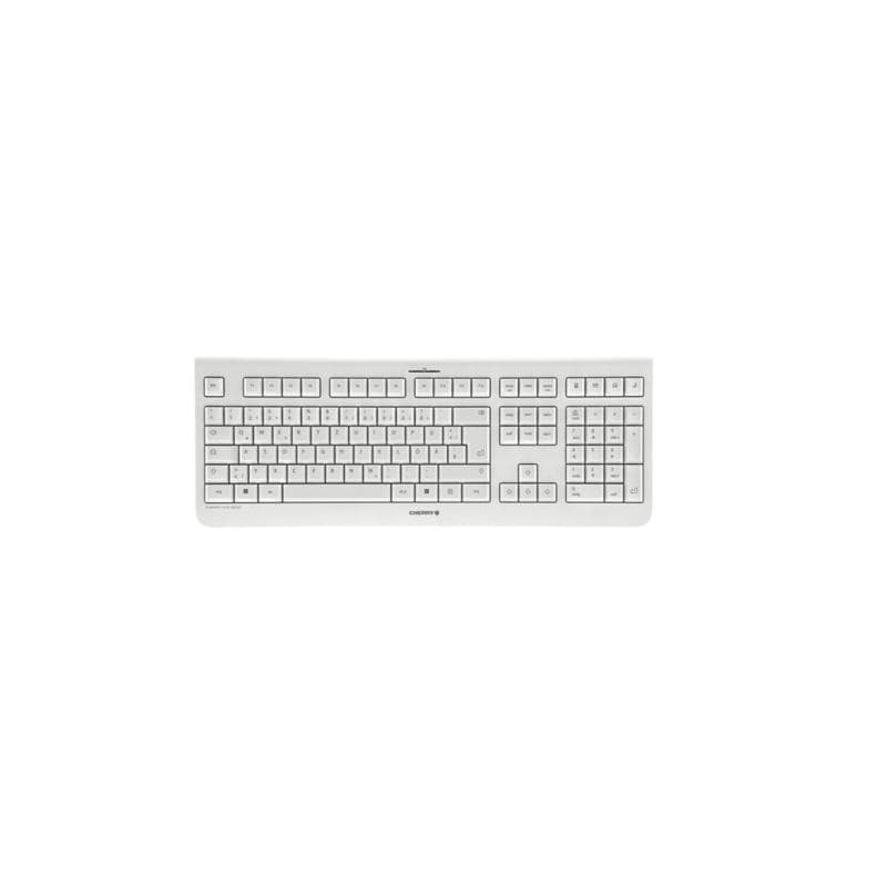 CHERRY KW 3000 Kabellose Tastatur, weiß