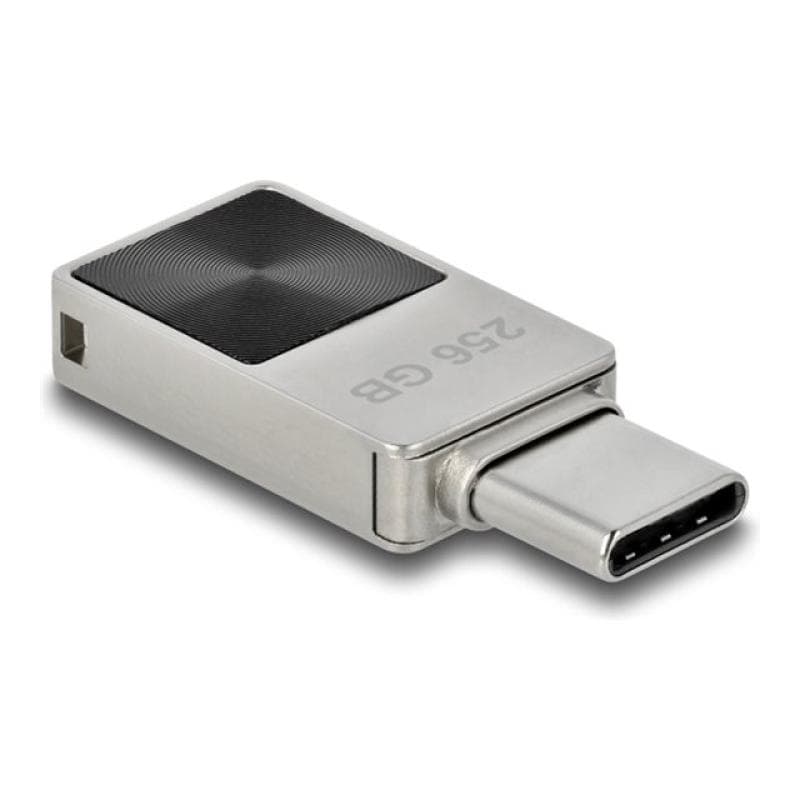 DELOCK Mini USB-Stick 5 Gbps USB-C 256 GB - Metallgehäuse
