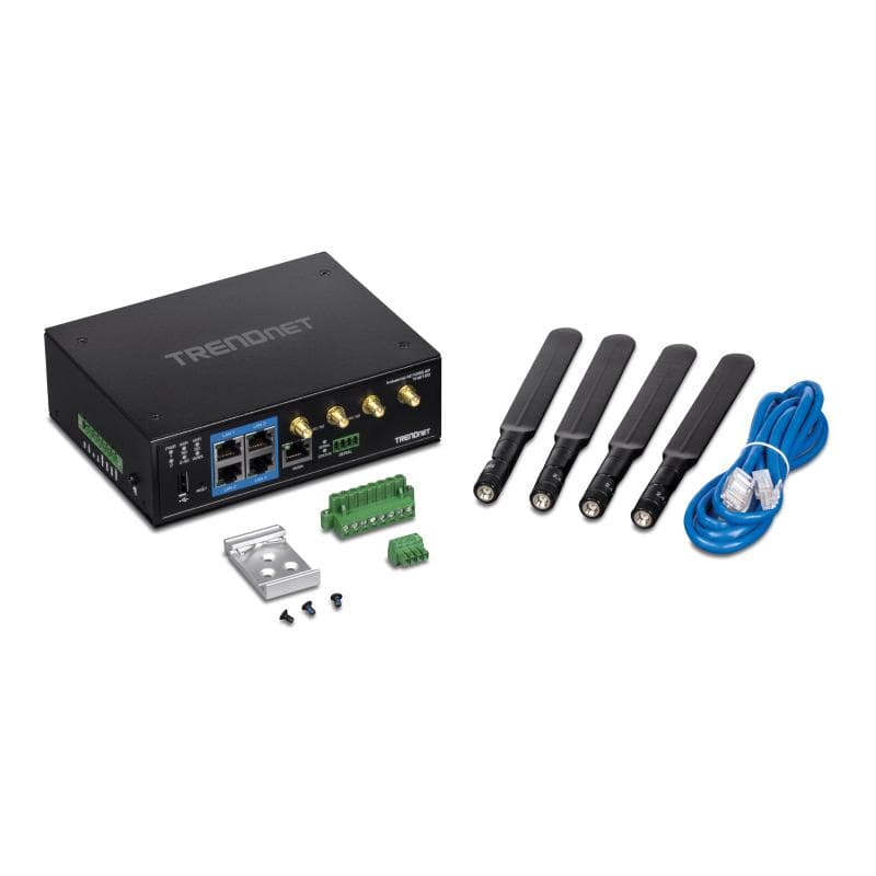 TRENDNET TI-W100 - Wireless Router - 4-Port-Switch