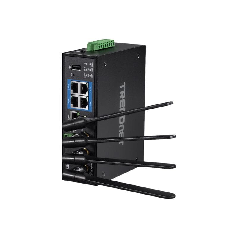 TRENDNET TI-W100 - Wireless Router - 4-Port-Switch