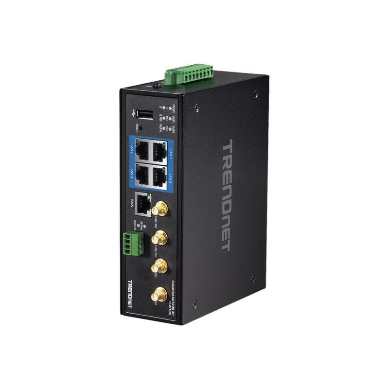 TRENDNET TI-W100 - Wireless Router - 4-Port-Switch