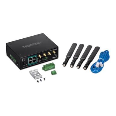 TRENDNET TI-WP100 - Wireless Router - 4-Port-Switch