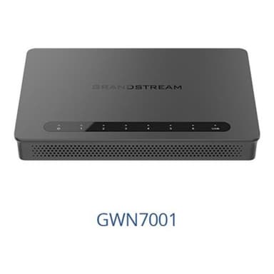 GRANDSTREAM GWN7001 Multi-WAN-Gigabit-VPN-Router mit integrierten Firewalls - Router - 1 Gbps