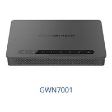 GRANDSTREAM GWN7001 Multi-WAN-Gigabit-VPN-Router mit integrierten Firewalls - Router - 1 Gbps