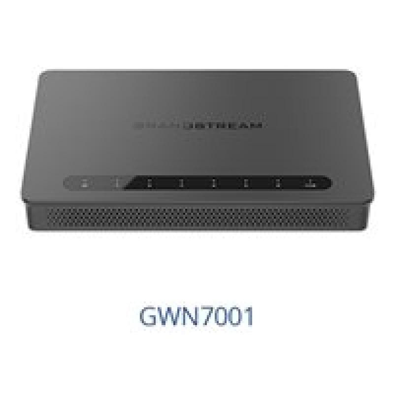 GRANDSTREAM GWN7001 Multi-WAN-Gigabit-VPN-Router mit integrierten Firewalls - Router - 1 Gbps