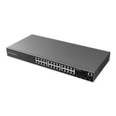 GRANDSTREAM GWN7803 - switch L2+ 24 porte no PoE+ 4 sfp. Utilizzabile con il controller GWN sia