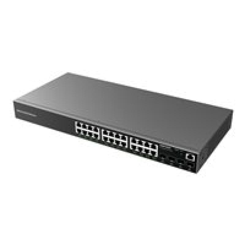 GRANDSTREAM GWN7803 - switch L2+ 24 porte no PoE+ 4 sfp. Utilizzabile con il controller GWN sia