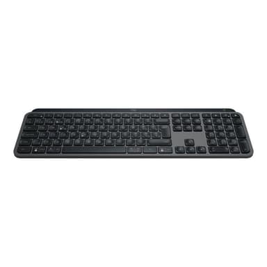 LOGITECH MX Keys S - GRAPHITE - PAN - BT - N/A - NORDIC-613 - PLUS PALMREST