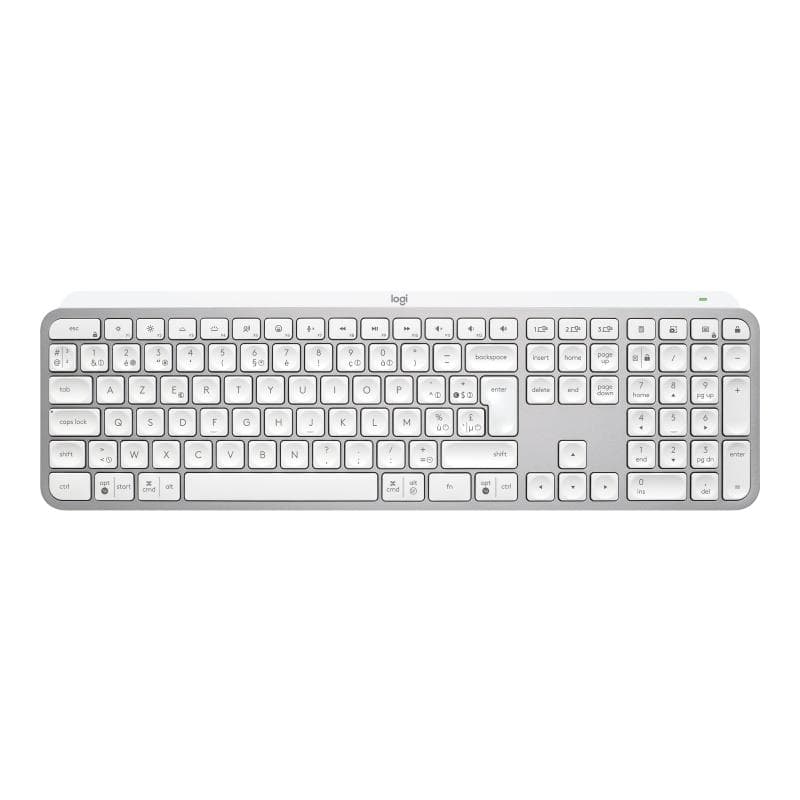 LOGITECH MX Keys S - PALE GREY - (PAN) - BT - N/A - NORDIC-613