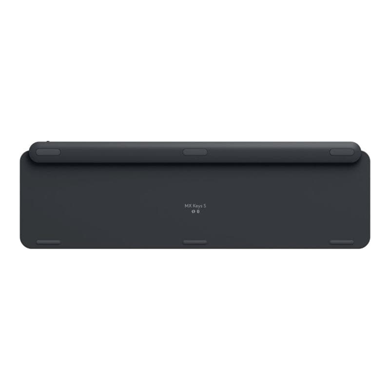 LOGITECH MX Keys S - GRAPHITE - (FRA) - BT - N/A - CENTRAL-419 - PLUS PALMREST