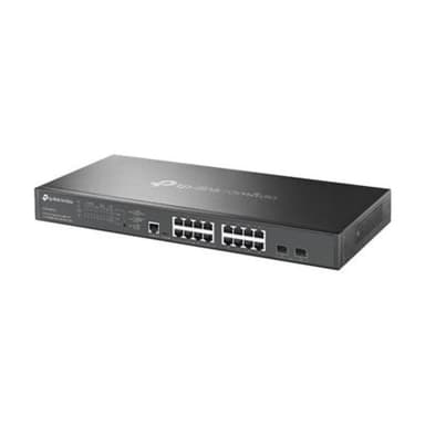 TP-LINK Omada 16-Port 2.5GBASE-T and 2-Port 10GE SFP+ L2+ Managed Switch with 8-Port PoE+