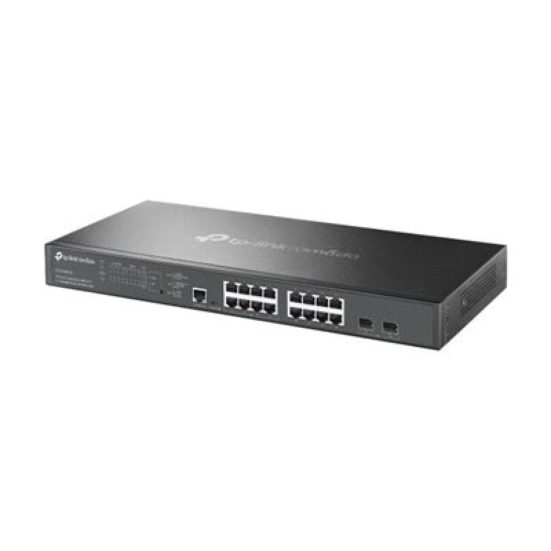 TP-LINK Omada 16-Port 2.5GBASE-T and 2-Port 10GE SFP+ L2+ Managed Switch with 8-Port PoE+