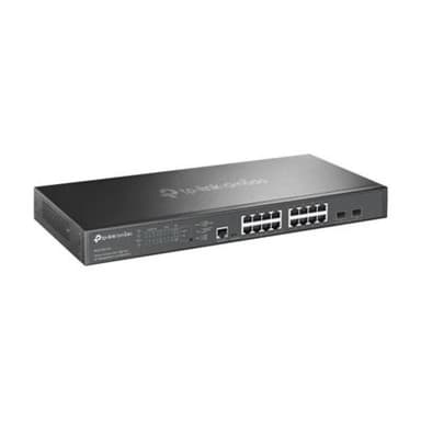 TP-LINK Omada 16-Port 2.5GBASE-T and 2-Port 10GE SFP+ L2+ Managed Switch with 8-Port PoE+