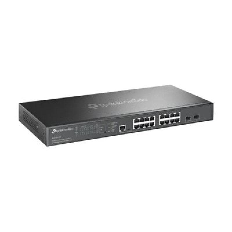 TP-LINK Omada 16-Port 2.5GBASE-T and 2-Port 10GE SFP+ L2+ Managed Switch with 8-Port PoE+