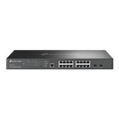 TP-LINK Omada 16-Port 2.5GBASE-T and 2-Port 10GE SFP+ L2+ Managed Switch with 8-Port PoE+